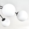 Koyoto Plafoniera, Lampada a sfera 15 cm Bianco, 6-Luci