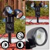 Plingshult Illuminazione esterna, Lampada a picchetto, Illuminazione viale LED Nero, 2-Luci