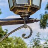 Loria Illuminazione esterna, Lampione multibraccia, Illuminazione viale Marrone, Oro, 2-Luci