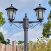 Loria Illuminazione esterna, Lampione multibraccia, Illuminazione viale Nero, 2-Luci