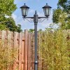 Loria Illuminazione esterna, Lampione multibraccia, Illuminazione viale Nero, 2-Luci