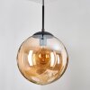 Gastor Lampadario a sospensione, Lampada a sfera Ambrato, 1-Luce