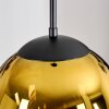 Gastor Lampadario a sospensione, Lampada a sfera Oro, Chiaro, 1-Luce