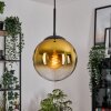 Gastor Lampadario a sospensione, Lampada a sfera Oro, Chiaro, 1-Luce