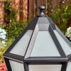 Falfosa Illuminazione esterna, Lampada con piedistallo, Illuminazione viale Nero, 1-Luce