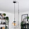 Gastor Lampadario a sospensione, Lampada a sfera 25 cm Ambrato, Chiaro, 1-Luce