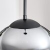 Gastor Lampadario a sospensione, Lampada a sfera 30 cm Grigio fumo, 1-Luce