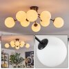 Gastor Plafoniera, Lampada a sfera 87 cm Bianco, 8-Luci