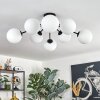 Gastor Plafoniera, Lampada a sfera 87 cm Bianco, 8-Luci