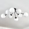 Gastor Plafoniera, Lampada a sfera 87 cm Bianco, 8-Luci