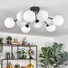 Gastor Plafoniera, Lampada a sfera 83 cm Bianco, 10-Luci