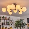 Gastor Plafoniera, Lampada a sfera 83 cm Bianco, 10-Luci