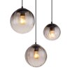 Illuminazione Globo Lighting DALLERTA Lampadario a sospensione Nero, 6-Luci