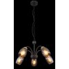 Illuminazione Globo Lighting GERLY Lampadario a sospensione Nero, 5-Luci