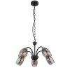 Illuminazione Globo Lighting GERLY Lampadario a sospensione Nero, 5-Luci