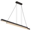 Illuminazione Globo Lighting GREKKIE Lampadario a sospensione LED Nero, 1-Luce, Telecomando