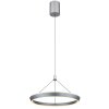 Illuminazione Globo Lighting FERRA Lampadario a sospensione LED Grigio, 1-Luce