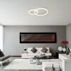 Illuminazione Globo Lighting ADDA Plafoniera LED Bianco, 1-Luce