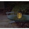 Illuminazione Globo Lighting SOLAR Lampada solare, Illuminazione viale LED Oro, Nero, 1-Luce