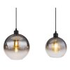 Illuminazione Globo Lighting Newcastle Lampadario a sospensione Nero, 3-Luci