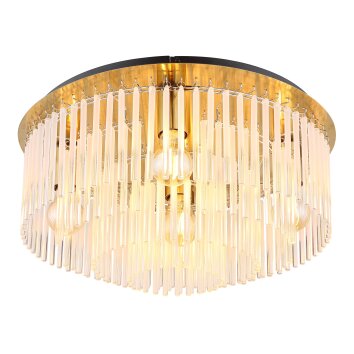 Illuminazione Globo Lighting Gorley Plafoniera Oro, 5-Luci