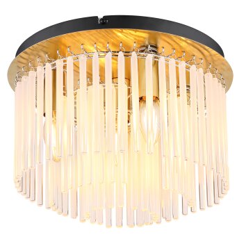 Illuminazione Globo Lighting Gorley Plafoniera Oro, 5-Luci