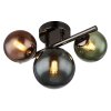 Illuminazione Globo Lighting Riha Plafoniera Grigio, 3-Luci