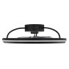 Illuminazione Globo Lighting Celeste Lampada con ventilatore LED Nero, 1-Luce, Telecomando