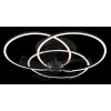 Illuminazione Globo Lighting Alia Lampada con ventilatore LED Nero, 1-Luce, Telecomando