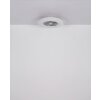 Illuminazione Globo Lighting Alva Lampada con ventilatore LED Bianco, 1-Luce, Telecomando, Cambia colore