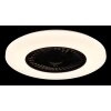 Illuminazione Globo Lighting Alva Lampada con ventilatore LED Bianco, 1-Luce, Telecomando, Cambia colore