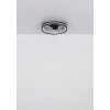 Illuminazione Globo Lighting Gatian Lampada con ventilatore LED Nero, 1-Luce, Telecomando