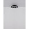 Illuminazione Globo Lighting Blizzak Lampada con ventilatore LED Nero, 1-Luce, Telecomando