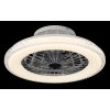 Illuminazione Globo Lighting Corusso Lampada con ventilatore LED Cromo, 1-Luce, Telecomando