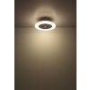 Illuminazione Globo Lighting Corusso Lampada con ventilatore LED Cromo, 1-Luce, Telecomando