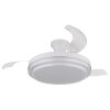 Illuminazione Globo Lighting Beliz Lampada con ventilatore LED Bianco, 1-Luce, Telecomando