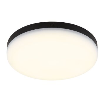 Illuminazione Globo Lighting Matthew Plafoniera LED Nero, 1-Luce