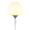 Illuminazione Globo Lighting Maxy Lampada da terra Cromo, Bianco, 1-Luce