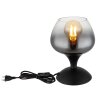 Illuminazione Globo Lighting Maxy Lampada da tavolo Nero, 1-Luce