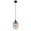 Illuminazione Globo Lighting Lavus Lampadario a sospensione Nero, 1-Luce