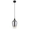 Illuminazione Globo Lighting Lavus Lampadario a sospensione Nero, 1-Luce