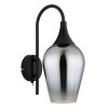 Illuminazione Globo Lighting Lavus Applique Nero, 1-Luce