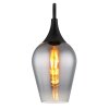 Illuminazione Globo Lighting Lavus Applique Nero, 1-Luce