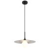 Illuminazione Globo Lighting Riga Lampadario a sospensione Nero, 1-Luce