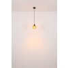 Illuminazione Globo Lighting Zumba Lampadario a sospensione Nero, 1-Luce