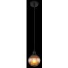 Illuminazione Globo Lighting Zumba Lampadario a sospensione Nero, 1-Luce