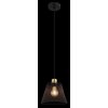 Illuminazione Globo Lighting Baku Lampadario a sospensione Nero, 1-Luce