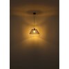 Illuminazione Globo Lighting Baku Lampadario a sospensione Nero, 1-Luce