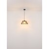 Illuminazione Globo Lighting Baku Lampadario a sospensione Nero, 1-Luce