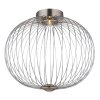 Illuminazione Globo Lighting Galway Plafoniera LED Nichel opaco, 1-Luce